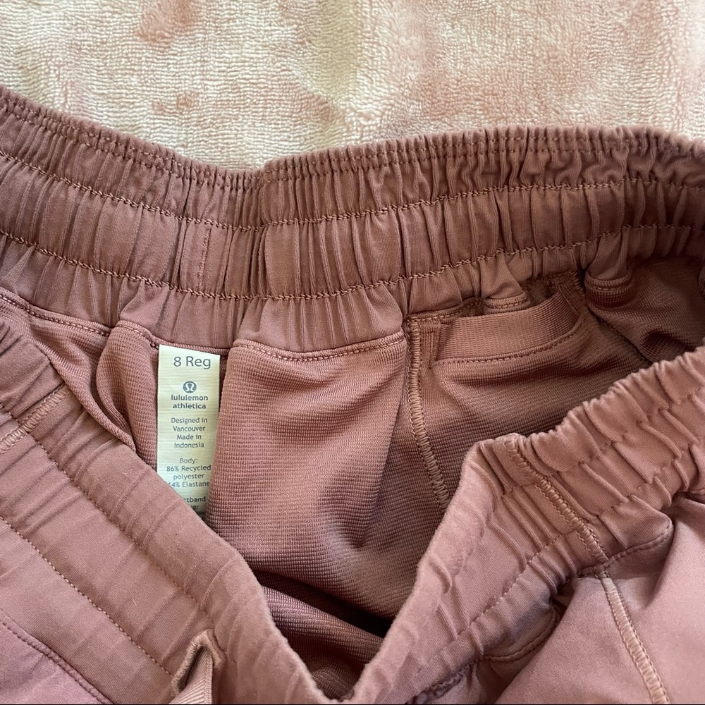 Blush Pink Lululemon Shorts - Picture 3 of 4